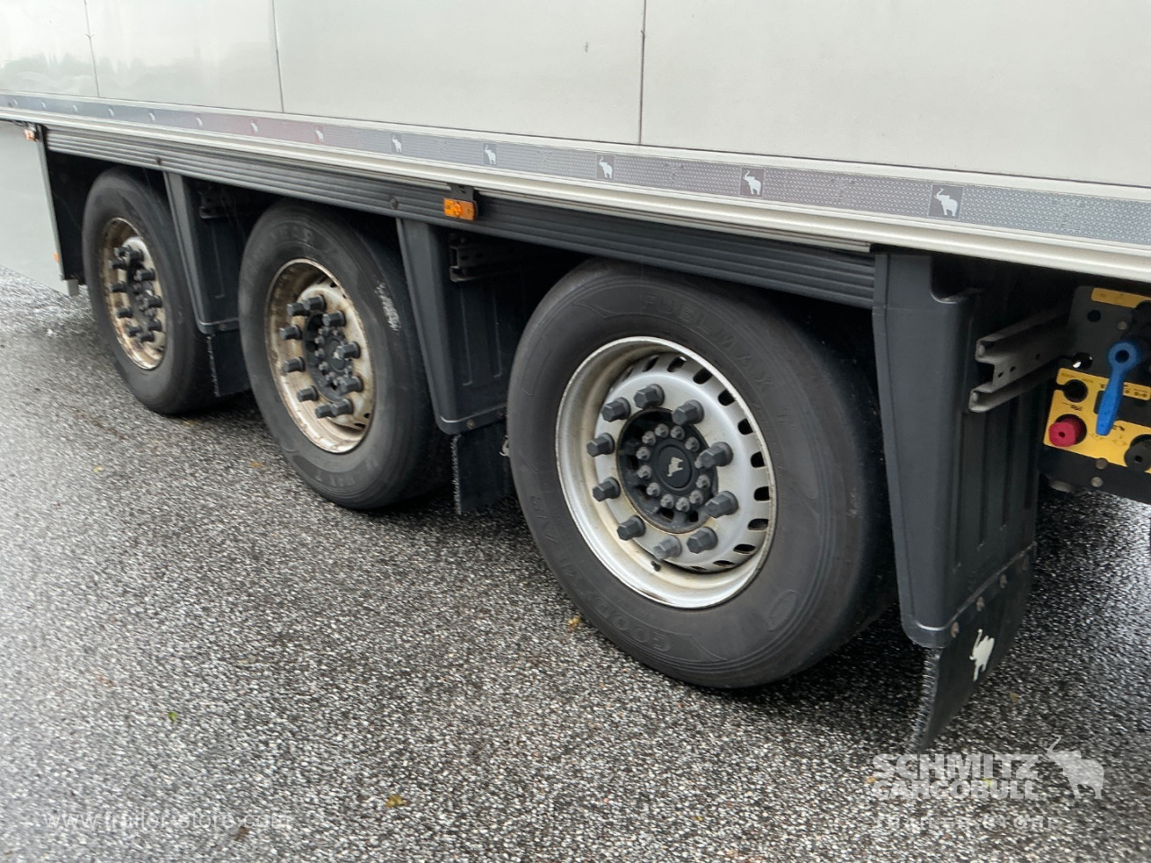 Schmitz Semi Reefer Meat hanging system