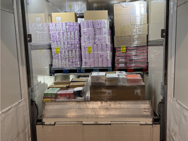 Burgers 13,60 meter Dobbeltdækker Trailer - 55 x EUR Pallers Kapacitet.