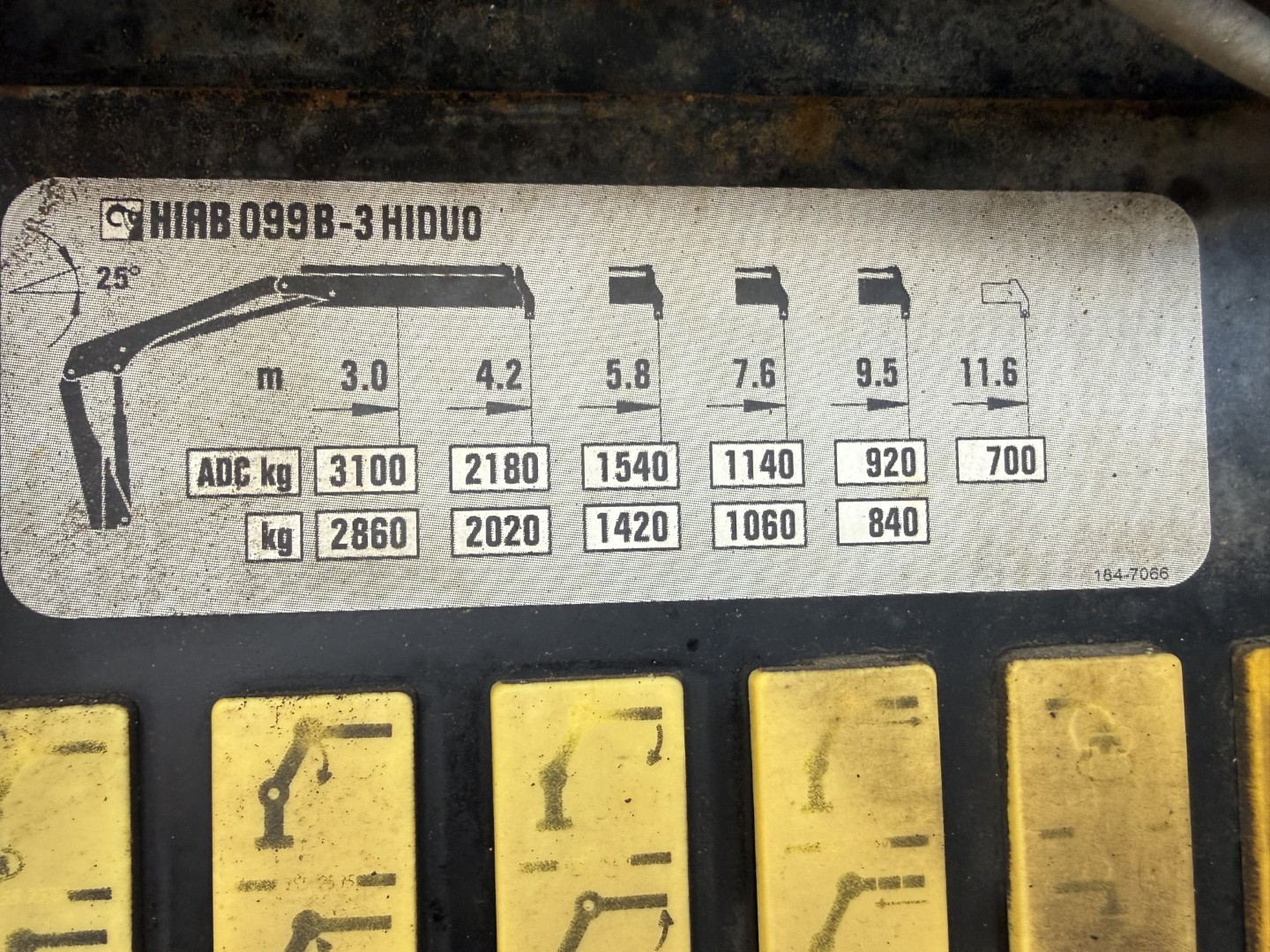 Volvo FM500 8x2 Pusher tridem Hiab 099 B3 Radio