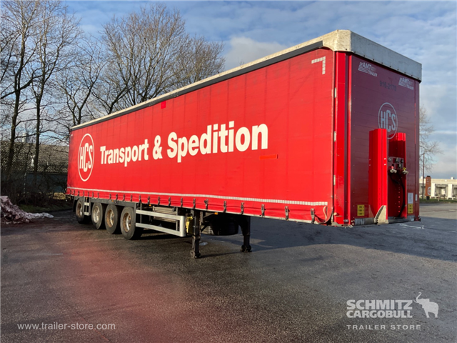 Semi Curtainsider Standard Holder til gaffeltruck
