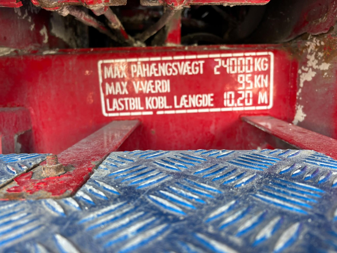 Scania R 520 LB8x4HNB Crane tip