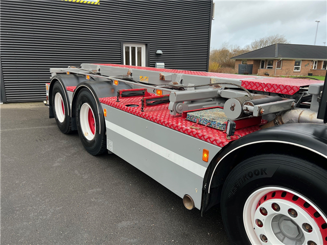 Volvo FM500 Globe Hiab X-Hipro 302 E6 kran og Sawo hejs