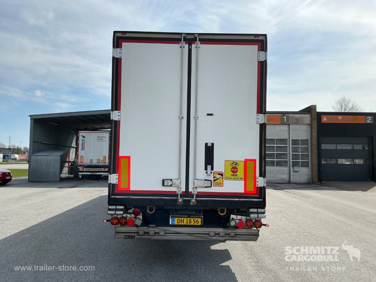Schmitz Auflieger Tiefkühlkoffer Multitemp Dobbeltdækk Lift