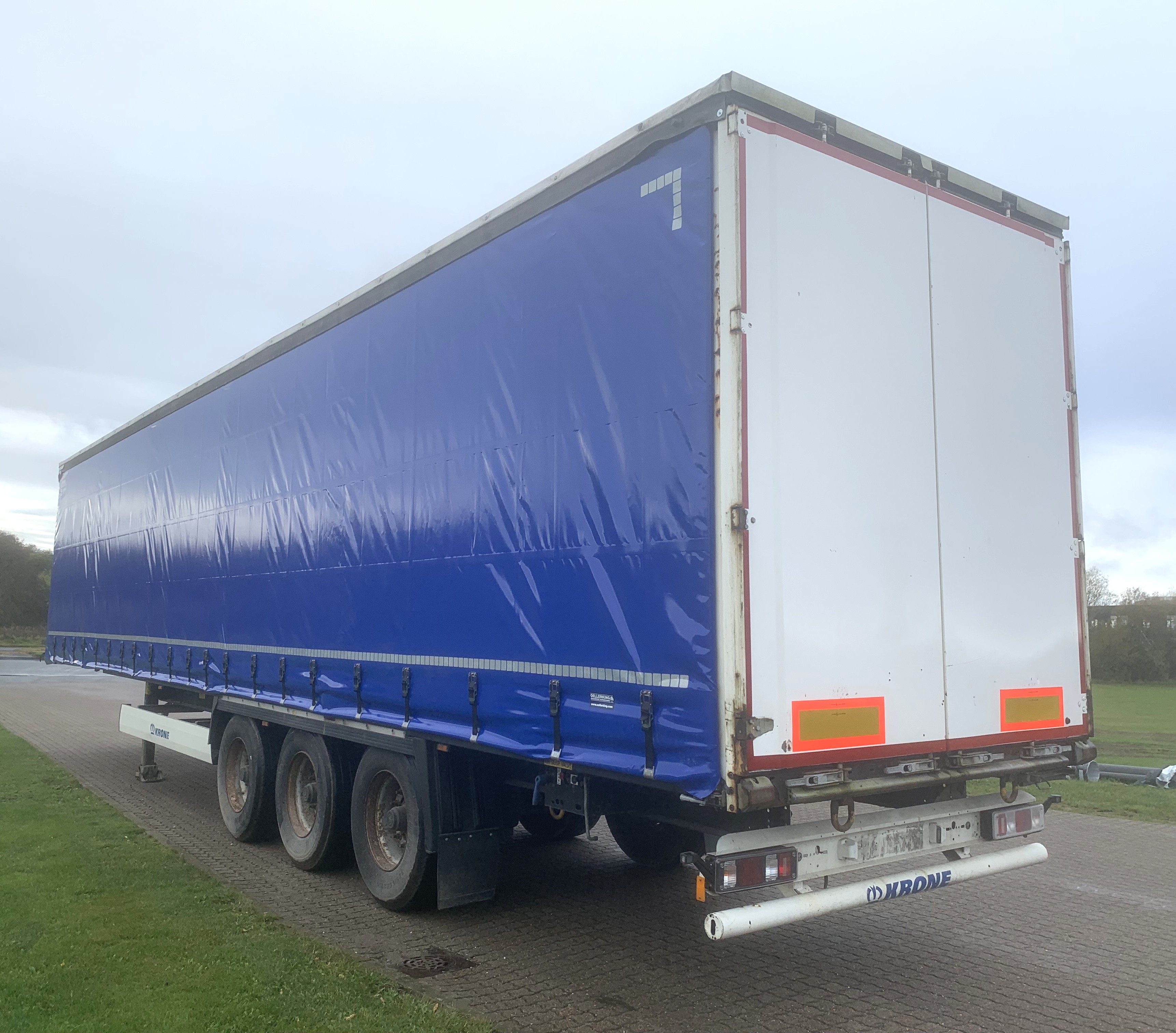 Krone Gardin trailer forberedt for dobbeltdæk