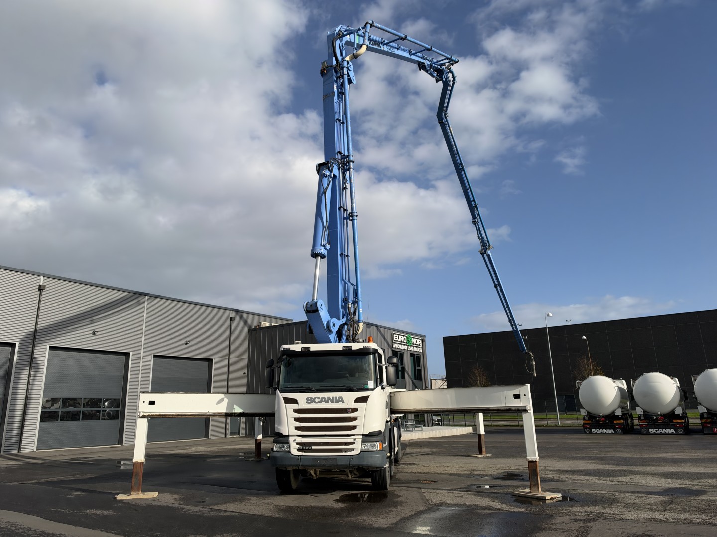 Scania G490 8x4 Schwing S46SX Betonpumpe