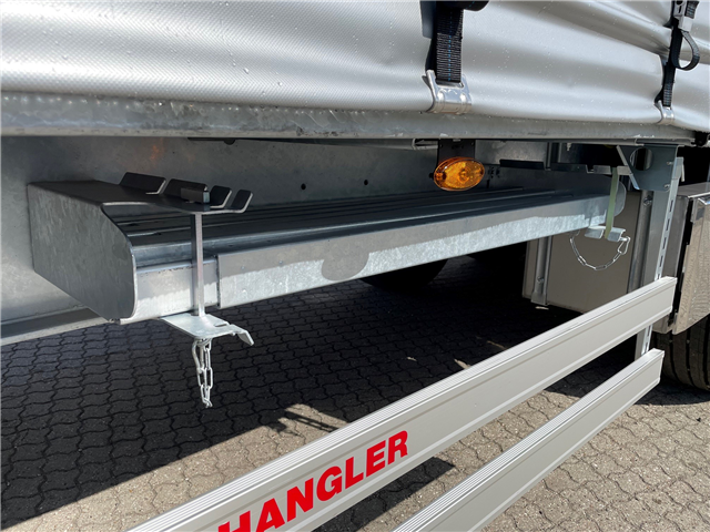 Hangler 3-aks gardintrailer Zepro lift + hævetag