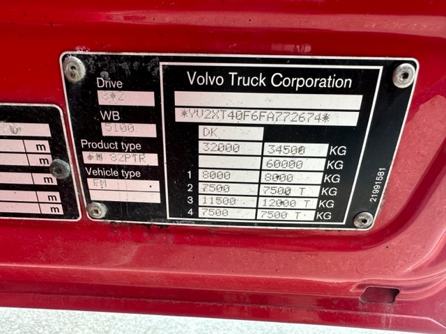 Volvo FM 500 Euro-6 8x2 tip euro-6