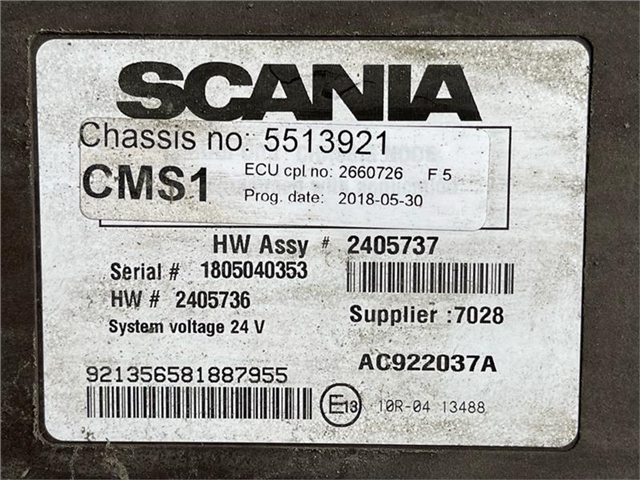 Scania CMS ECU 2660726