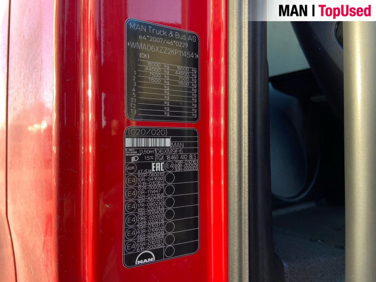 MAN TGX 18.460 4X2 BLS