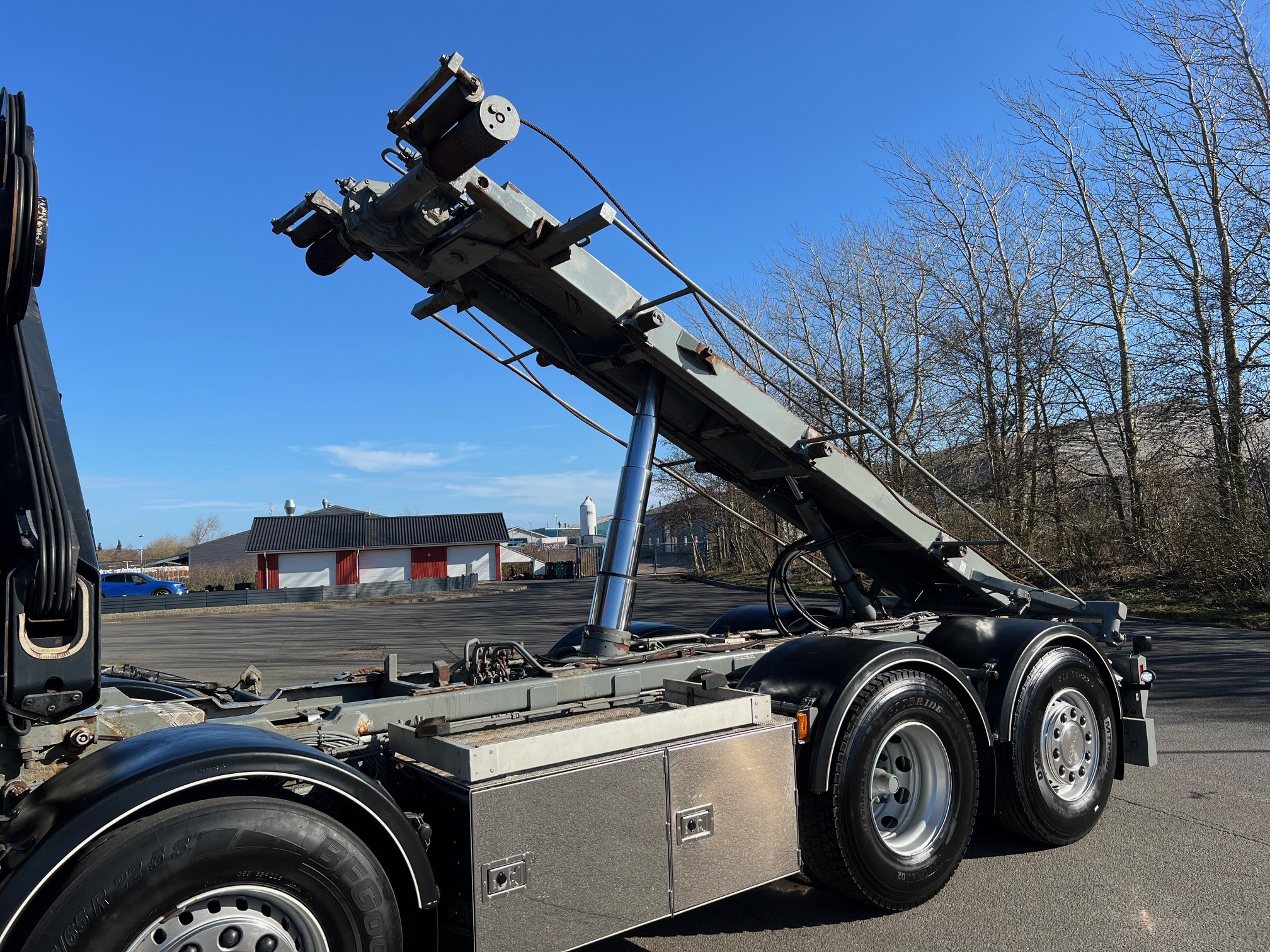 Scania G480 Hiab XS 166-4 + Sawo hejs