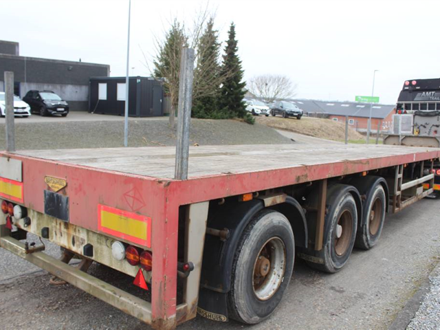 Broshuis 3 AX FLAT EXTENSION TRAILER