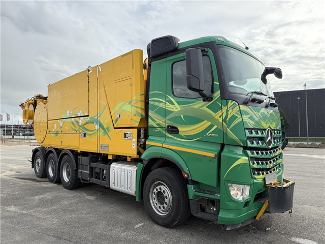 Mercedes Actros 3258 RHD 8x4-4 Wiedemann Super 1000 Recycler