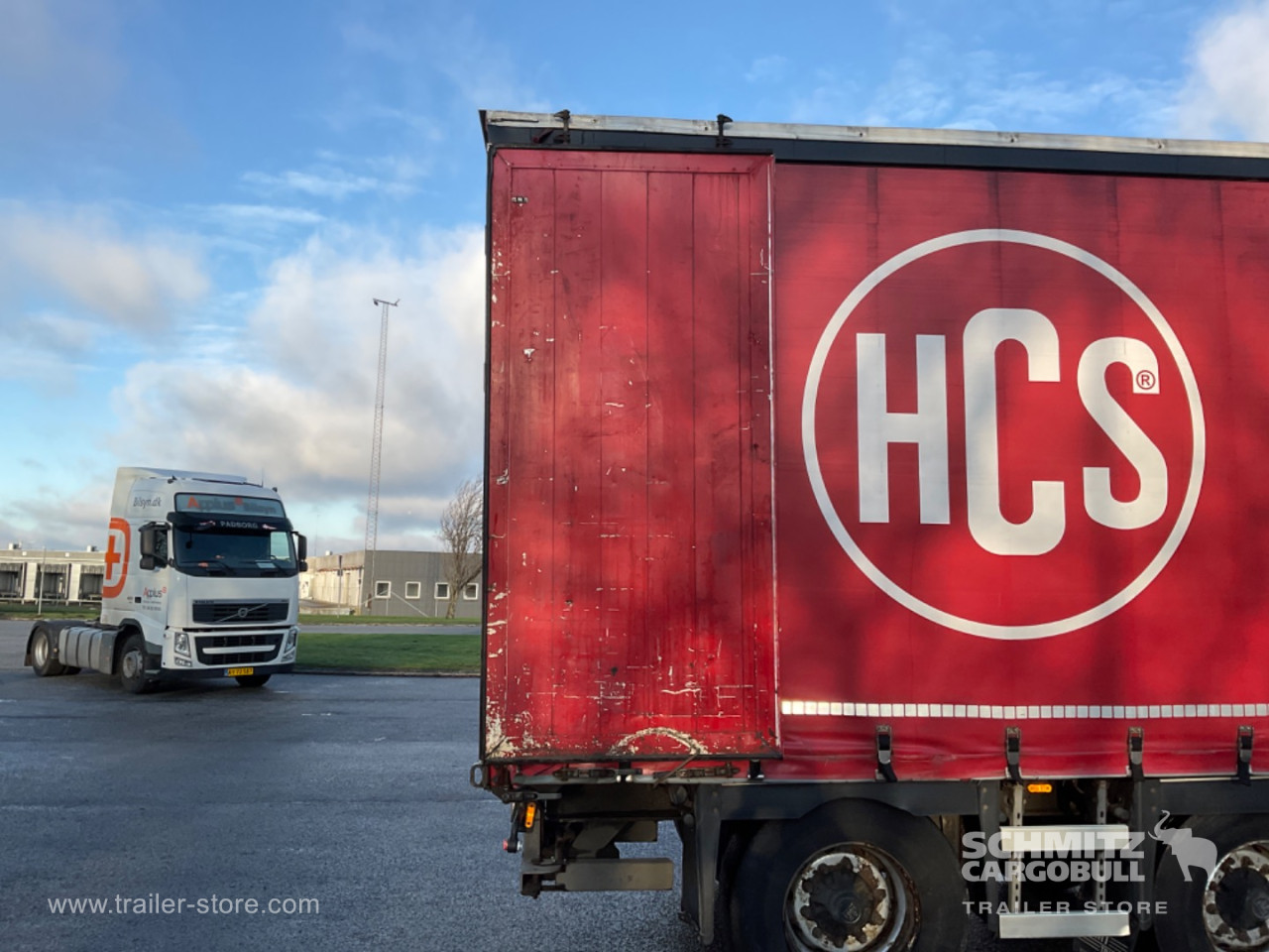 Semi Curtainsider Standard Holder til gaffeltruck