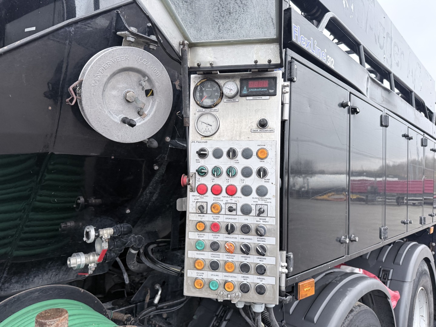 Scania P410 6x2*4 Hvidtved Larsen Flexline 312 ADR