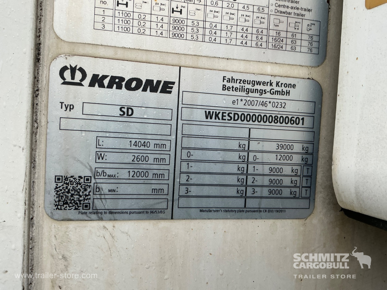 Krone Semi Reefer Standard