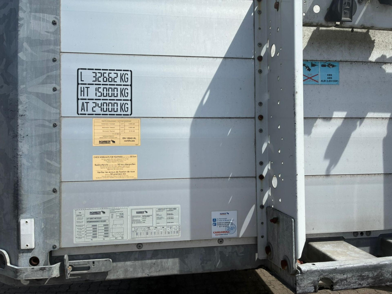 Schmitz Schmitz trailer - Type: SCB*S3T
