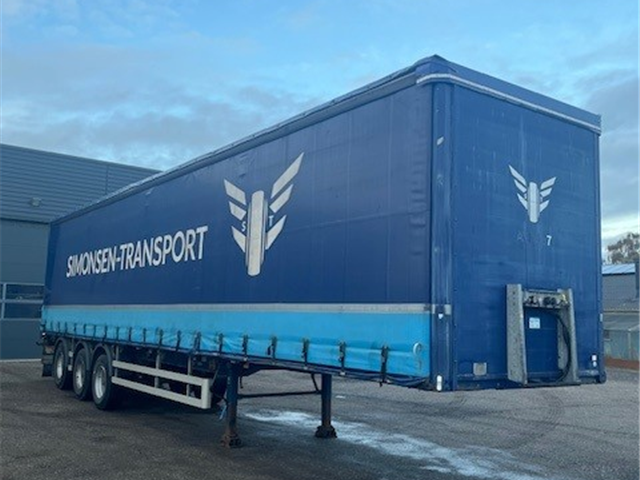 Danson Trailer Curtainsider  + Sliding Roof