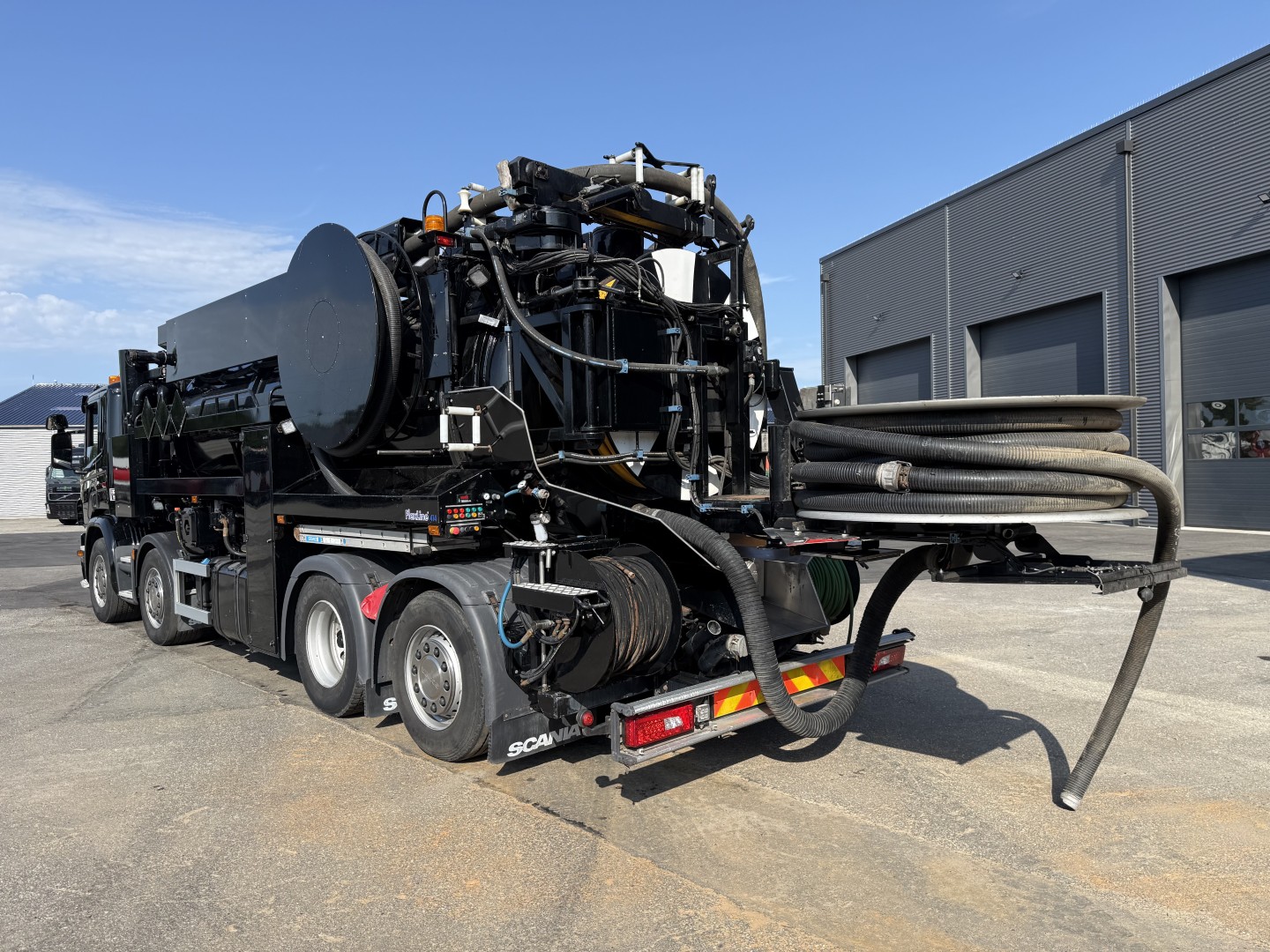 Scania P450 8x2*6 Hvidtved Larsen FlexLine 414 ADR