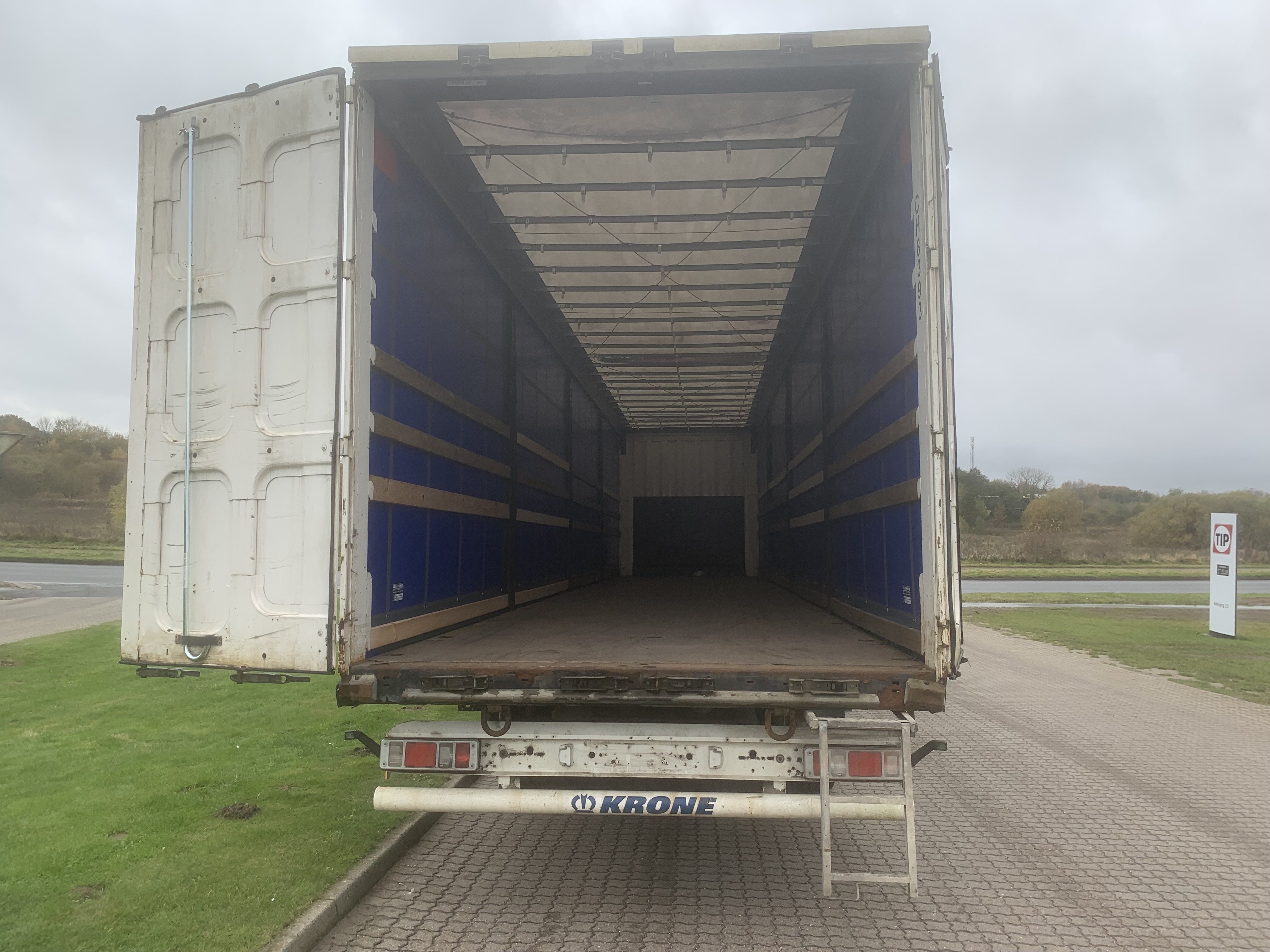 Krone Gardin trailer m. hævetag