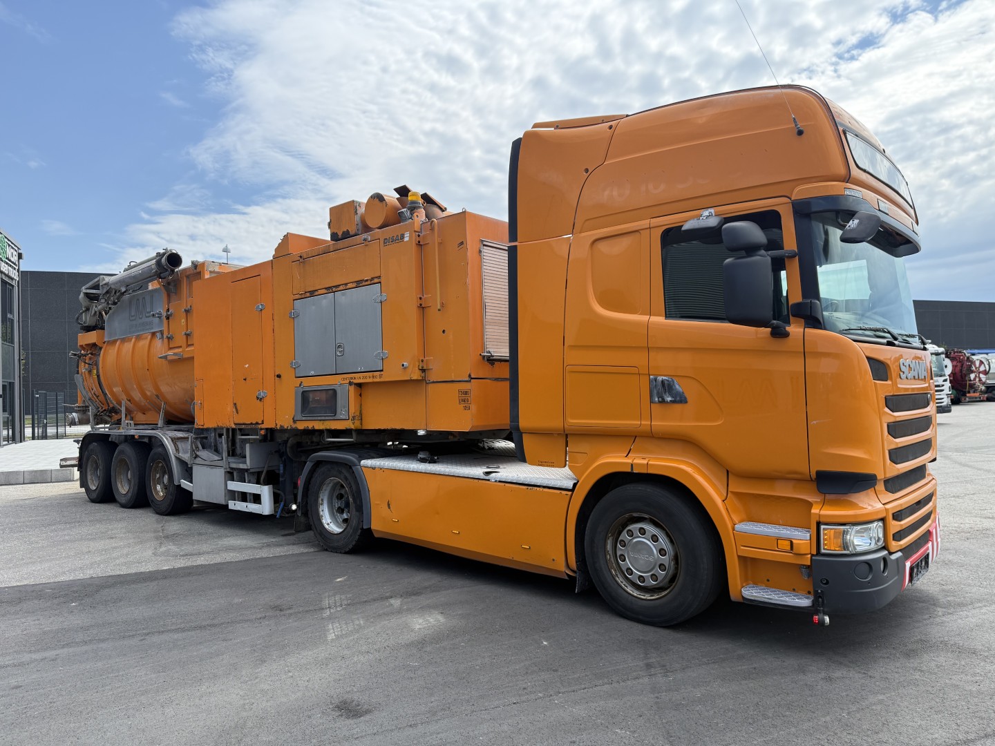 Scania R450 4x2 Euro 6 Disab Centurion LN20 Tørsuger 12000 L