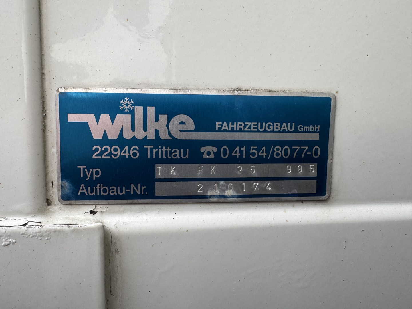 Volvo FE320 6x2*4 Frigoblock FK25SL 9.9 m kølekasse