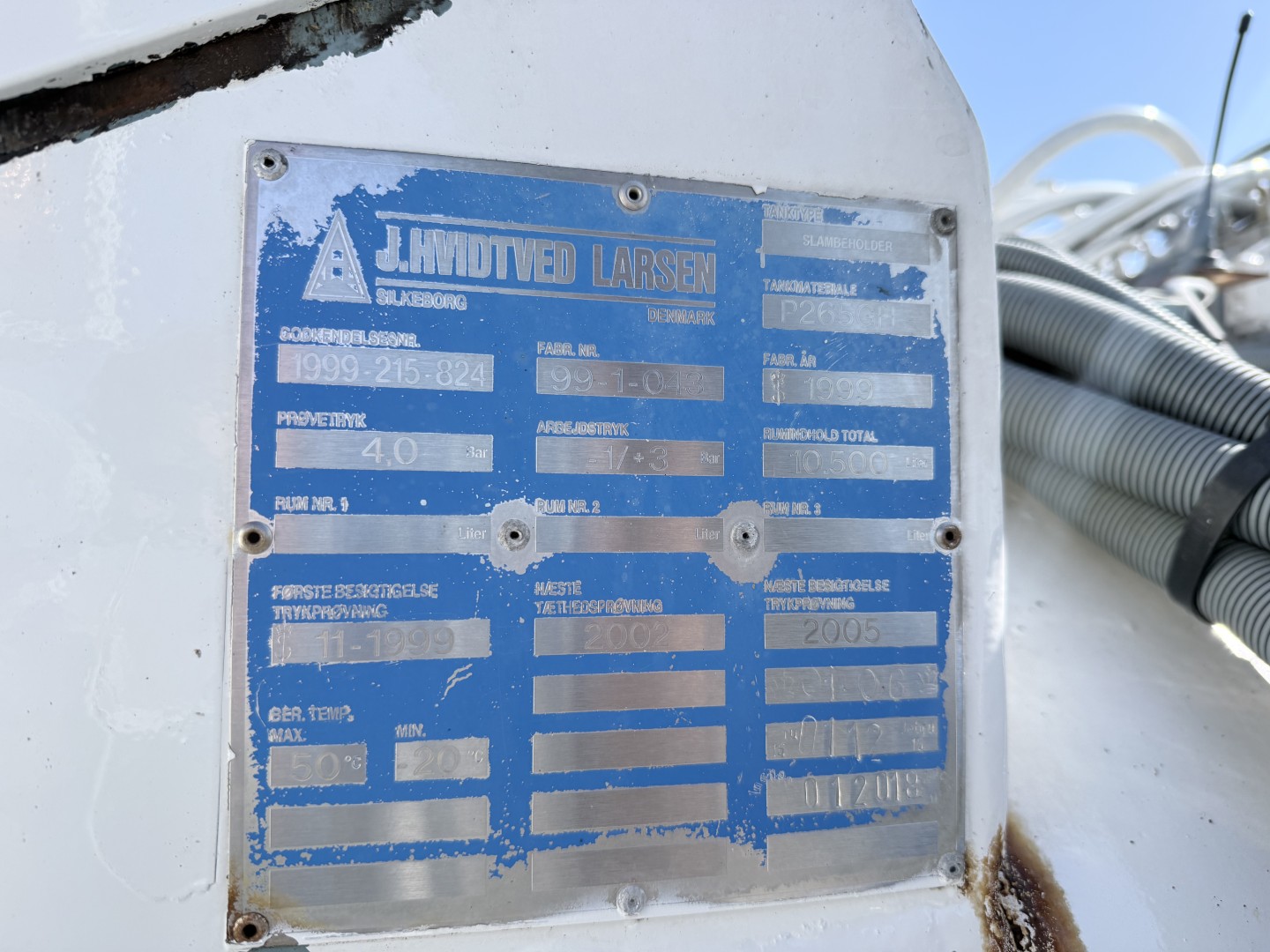 Renault T430 DTI 6x2 Hvidtved Larsen SLP 10.5 ADR