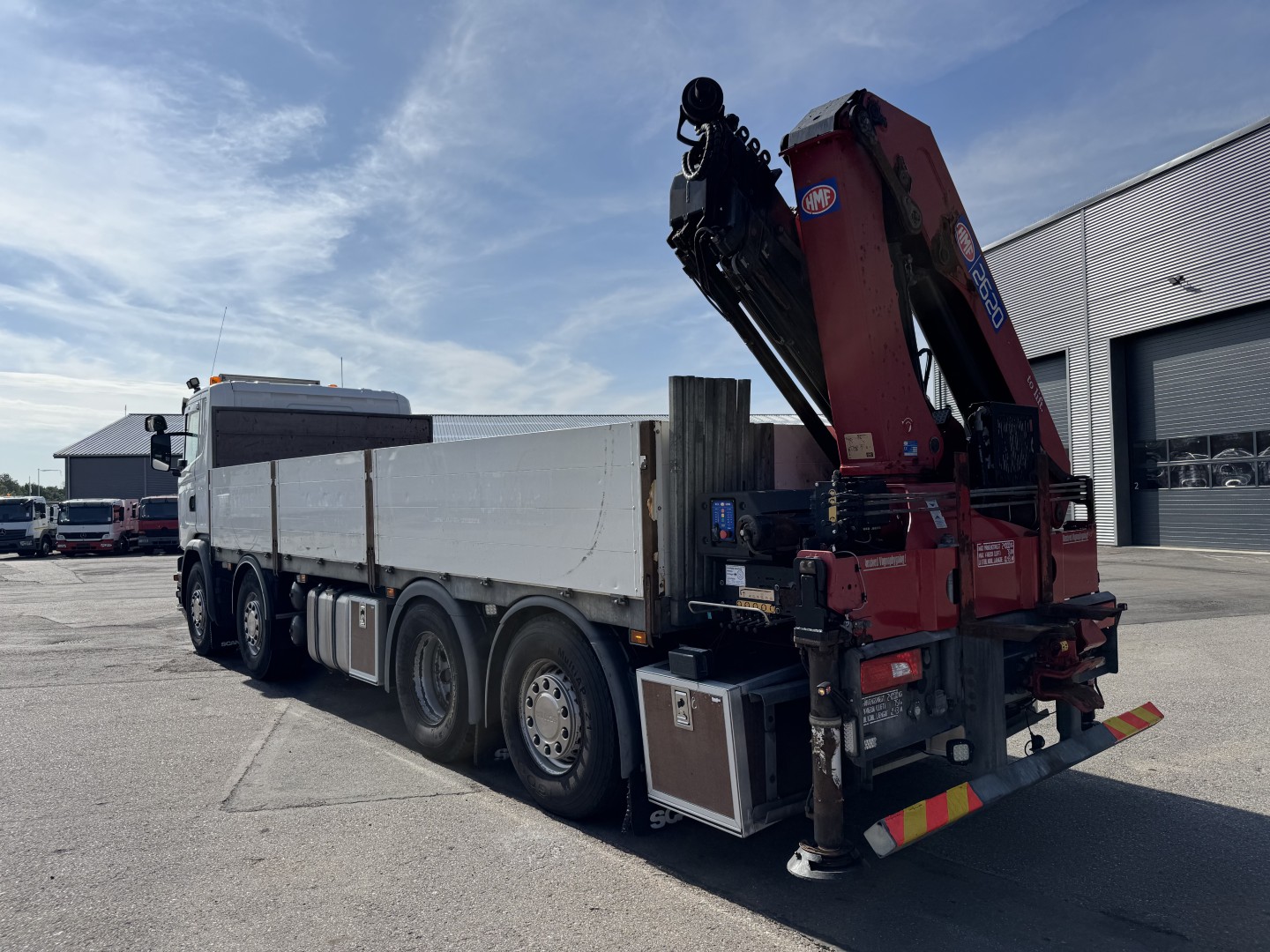 Scania G450 8x2*6 Euro 6 / Kran HMF 2620 K5