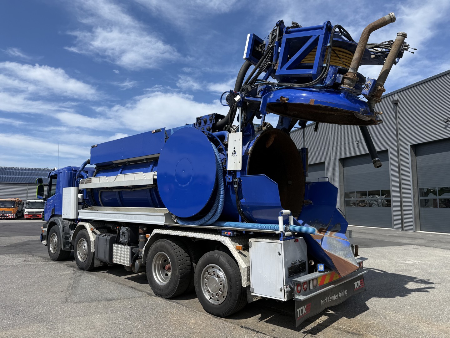 Scania P420 8x2*6 Hvidtved Larsen Flexline 414 Euro 5