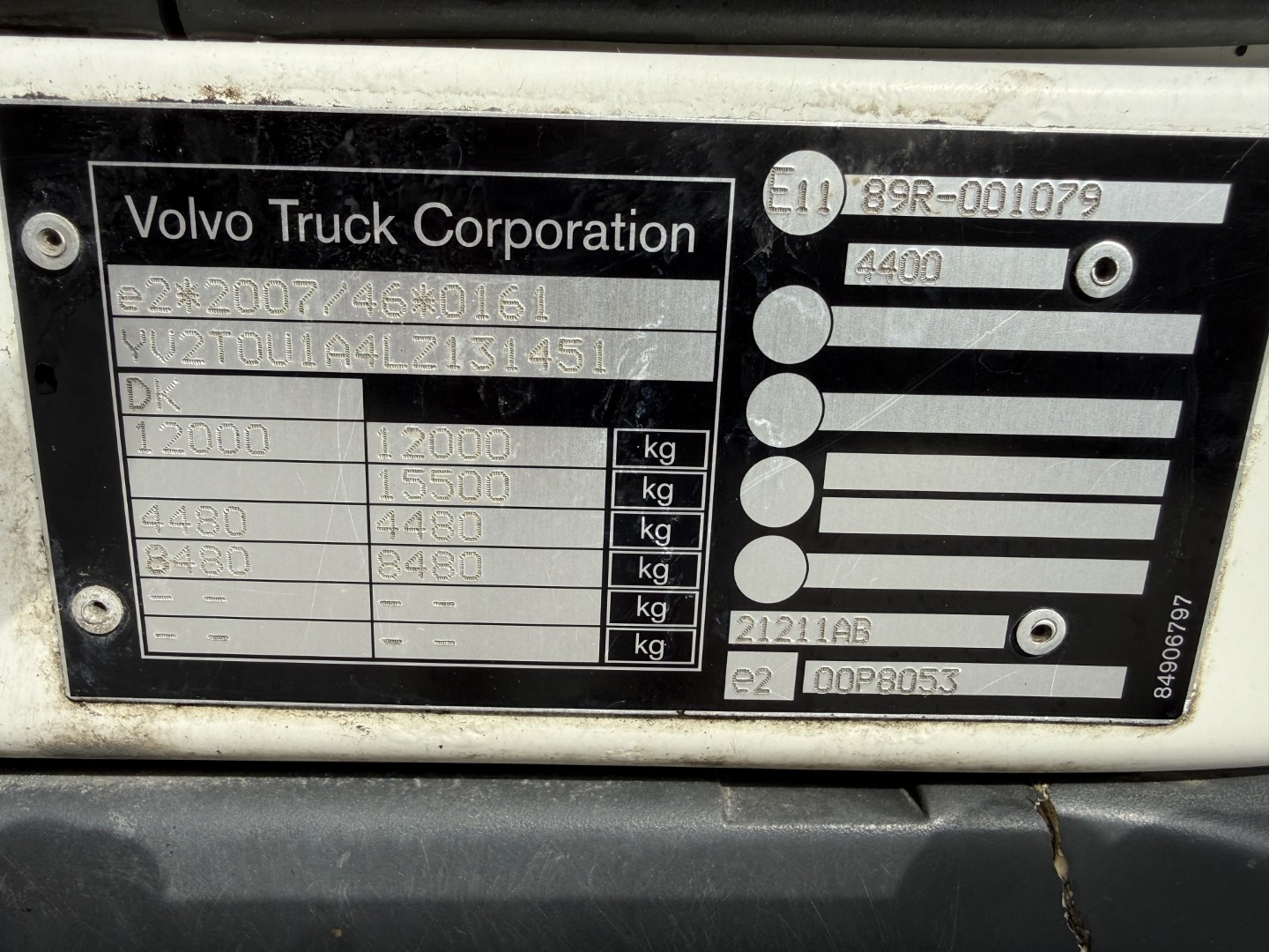 Volvo FL 210 4x2 Lukket kasse Euro 6