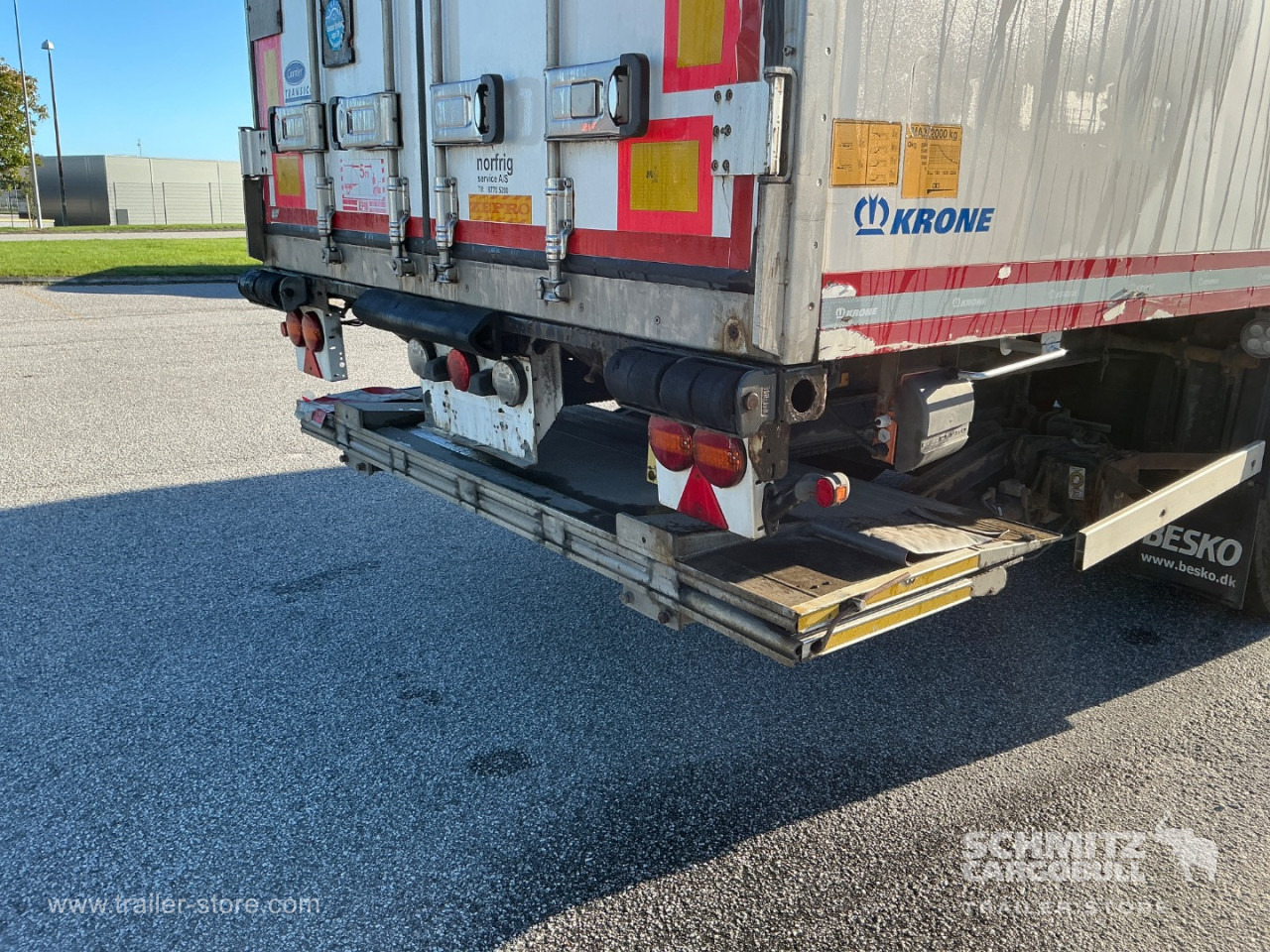 Krone Semi Reefer Standard Dobbeltdækk Lift