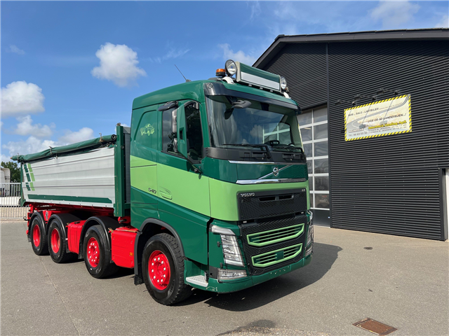 Volvo FH540 8X4 tandem med løftebogie -Nopa pendeltip