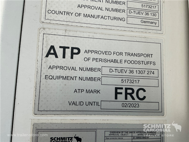 Schmitz Semi Reefer Multitemp Dobbeltdækk