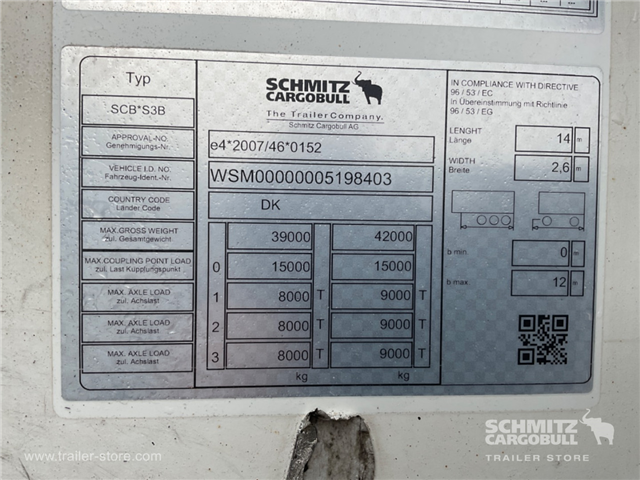 Schmitz Semi Reefer Standard Dobbeltdækk
