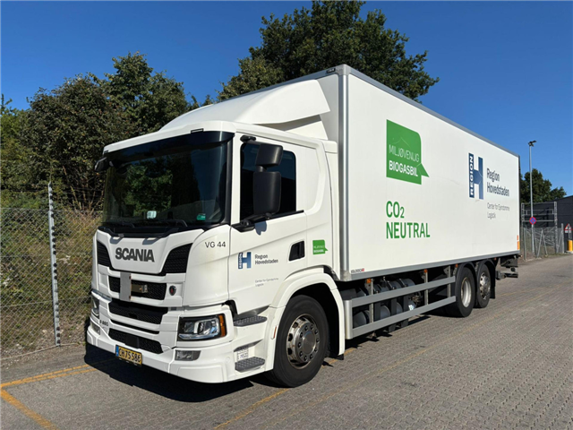 Scania P 280 B6x2*4NB CNG Box/Lift
