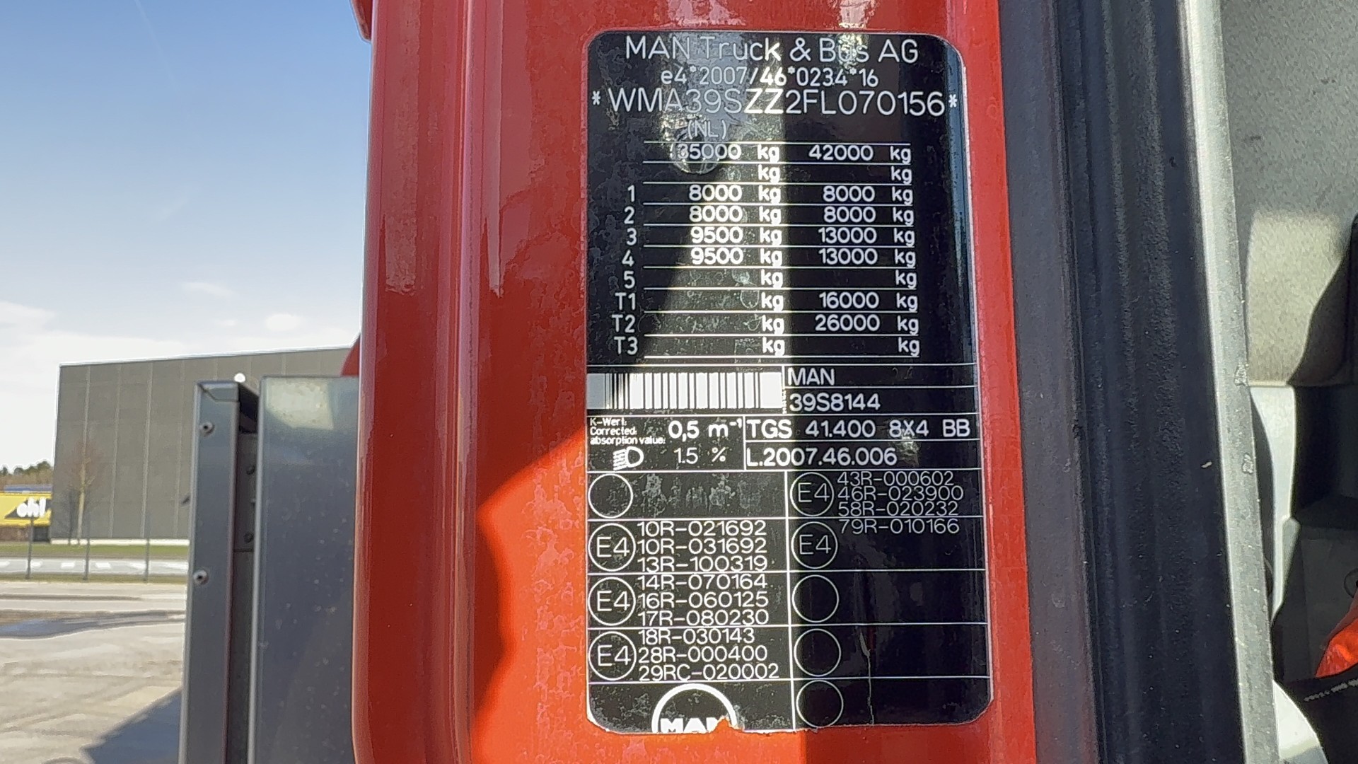 MAN TGS 41.400 8X4 BB Naaktgeboren VP-8000 - 14.000 L