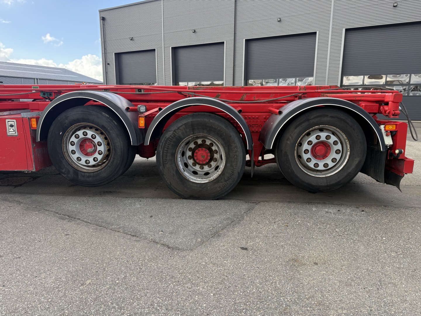 Volvo FM500 8x2 Pusher tridem Hiab 099 B3 Radio