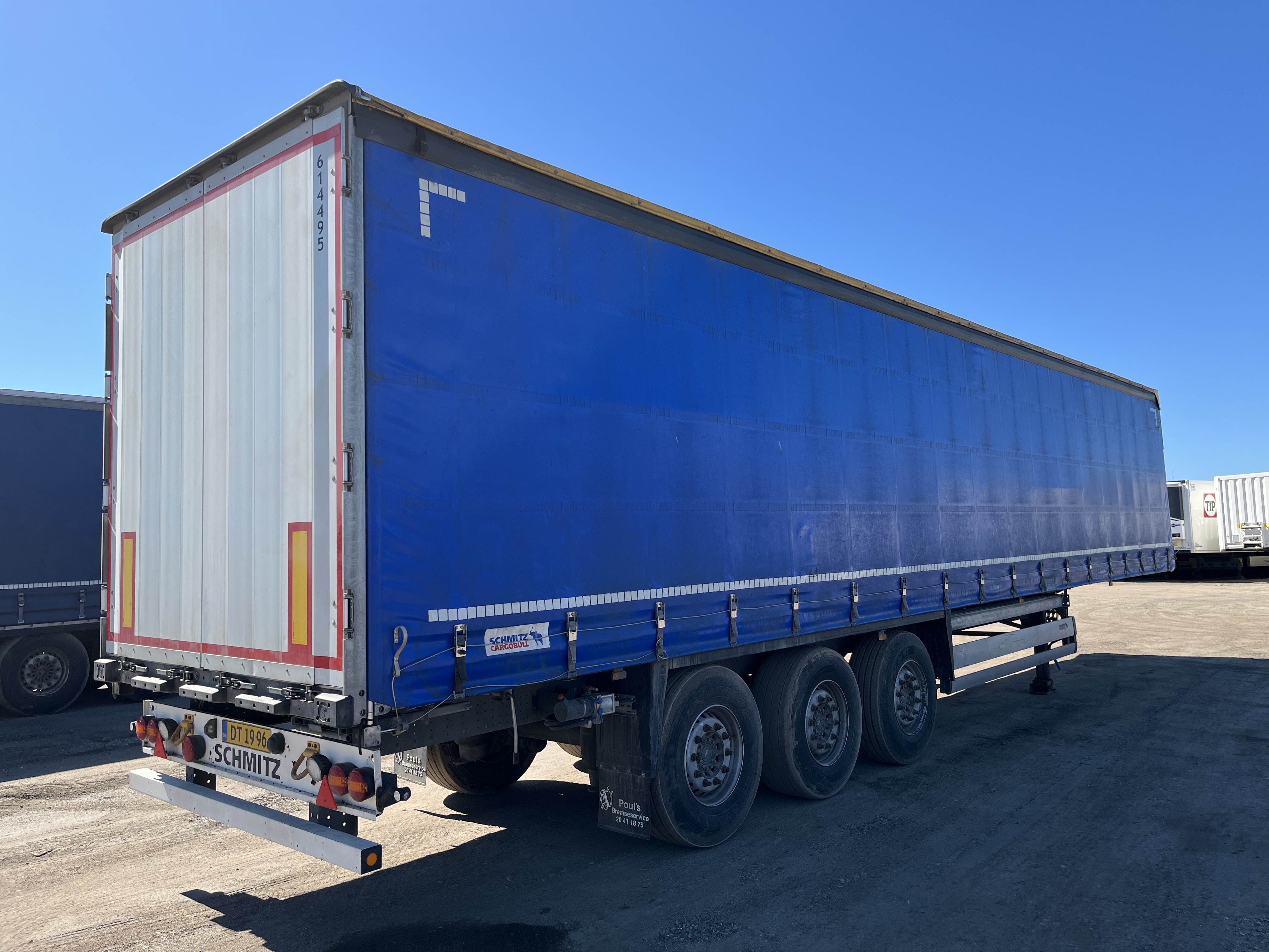 Schmitz Cargobull Gardin trailer m. hævetag