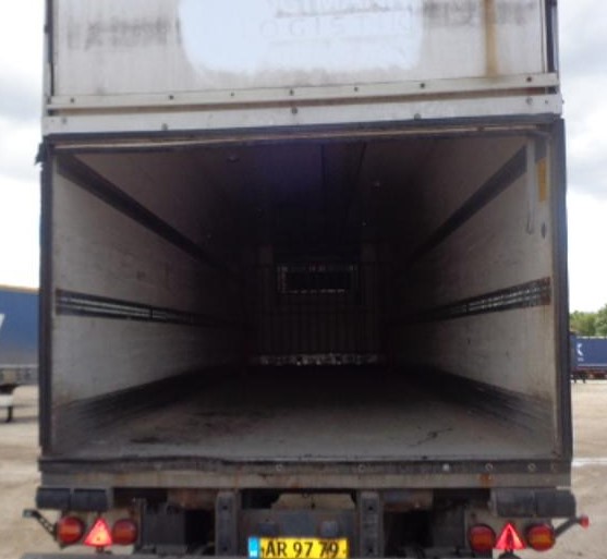 Chereau Køletrailer med opretstående lift