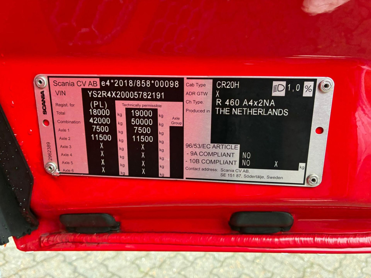 Scania R 460 A4x2NA