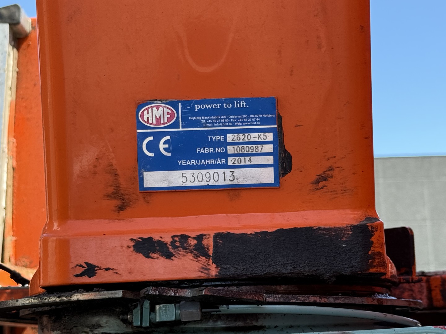 Volvo FM500 8x2*6 HMF 2620 K5 Pendel Tip