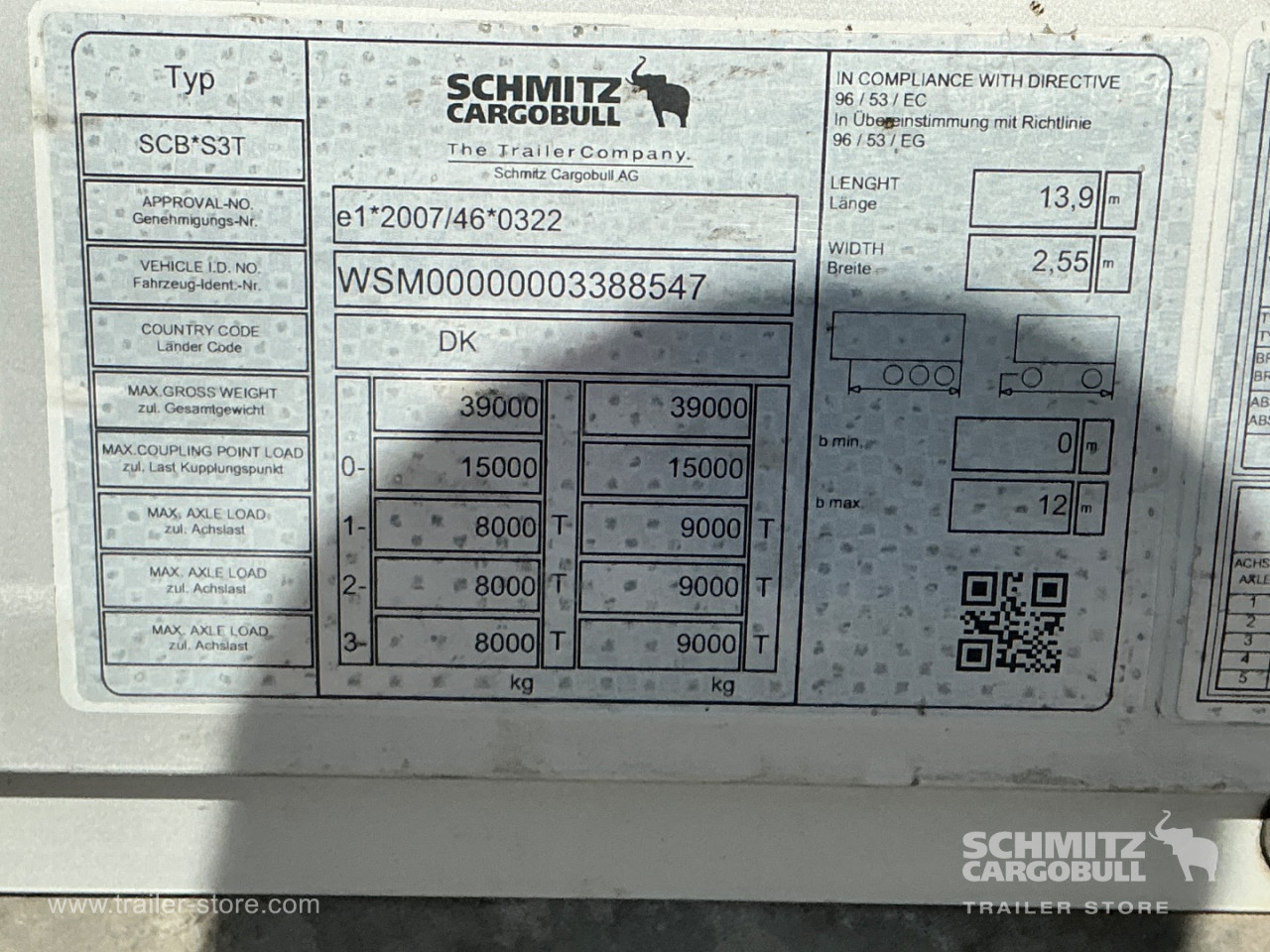 Schmitz Semi Curtainsider Standard