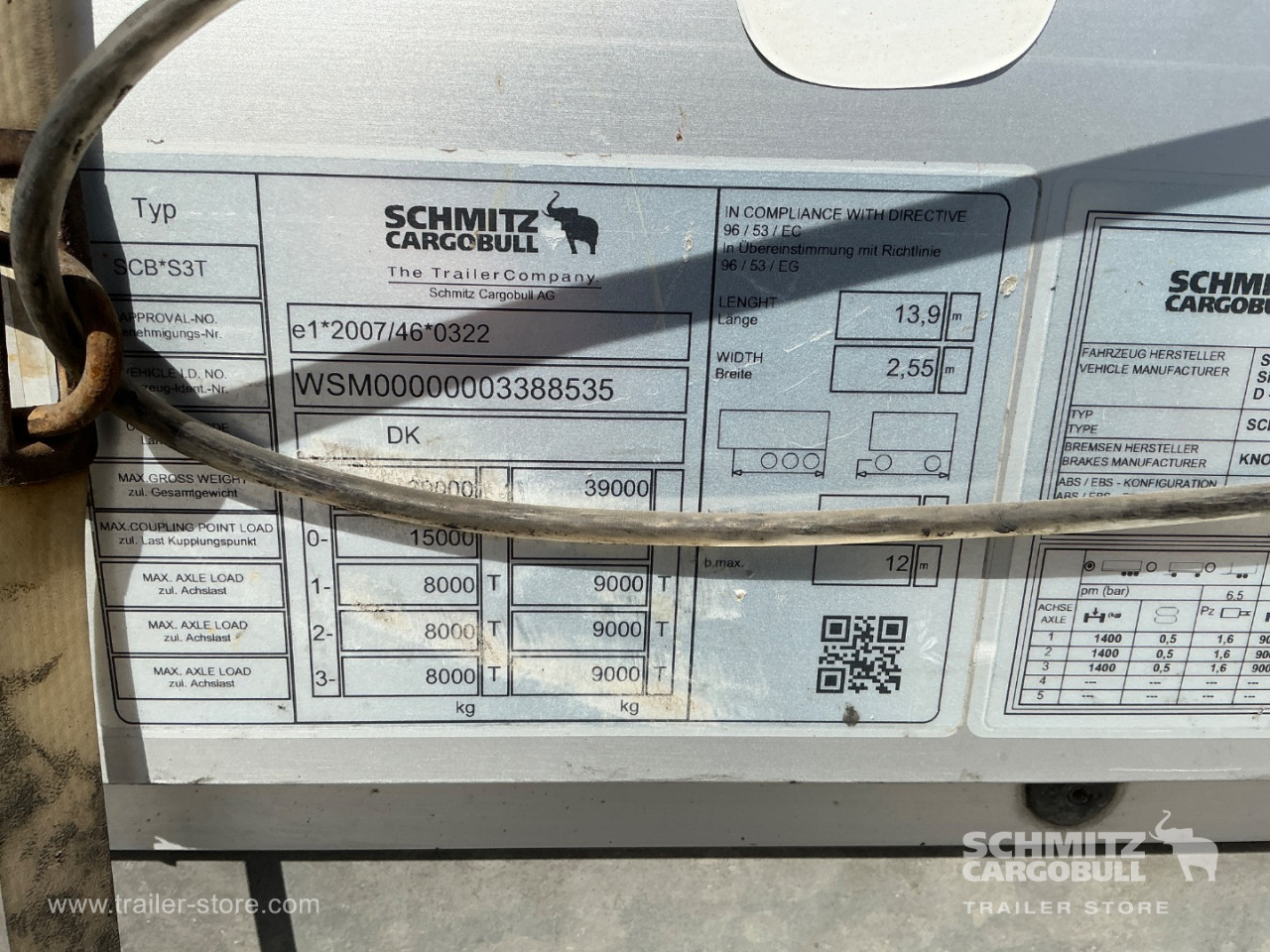 Schmitz Semi Curtainsider Standard