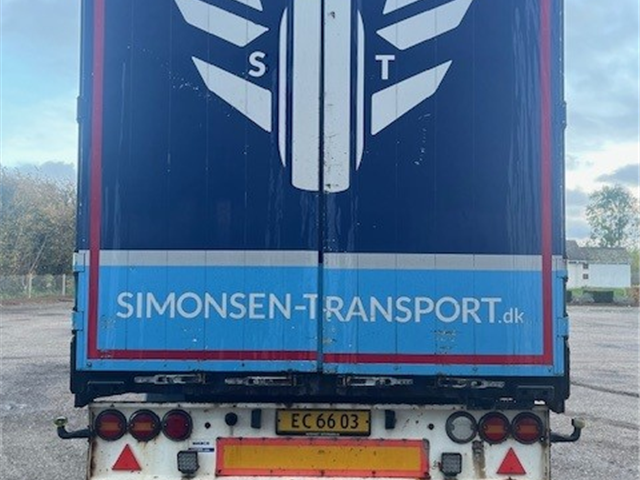 Danson Trailer Curtainsider  + Sliding Roof