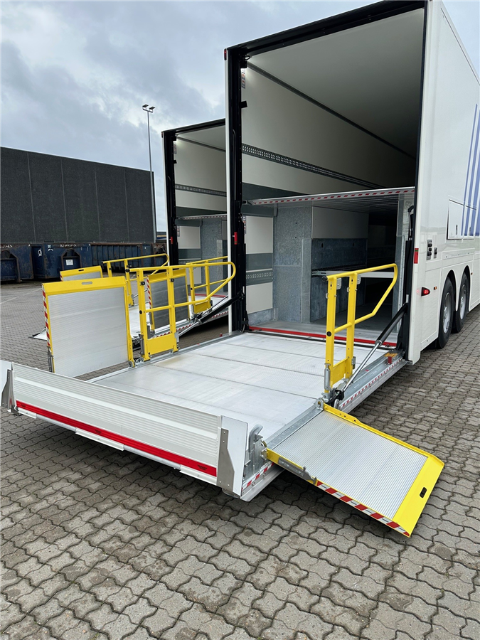 Burgers 54 Pallers City Dobbeltdækker Trailer - Korttidsleje Tilbydes,