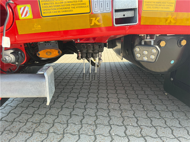 Kässbohrer SLS HS 3 – Hydraulisk mellemgulv Maskintrailer