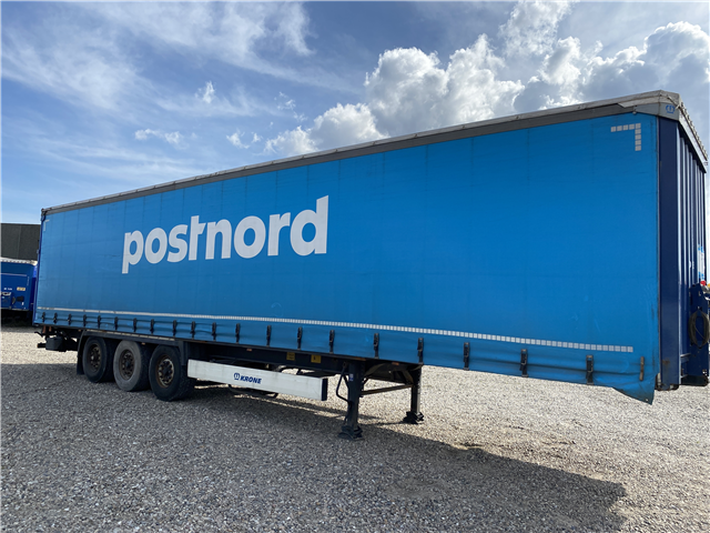 Krone Gardin trailer m. oprestående lift