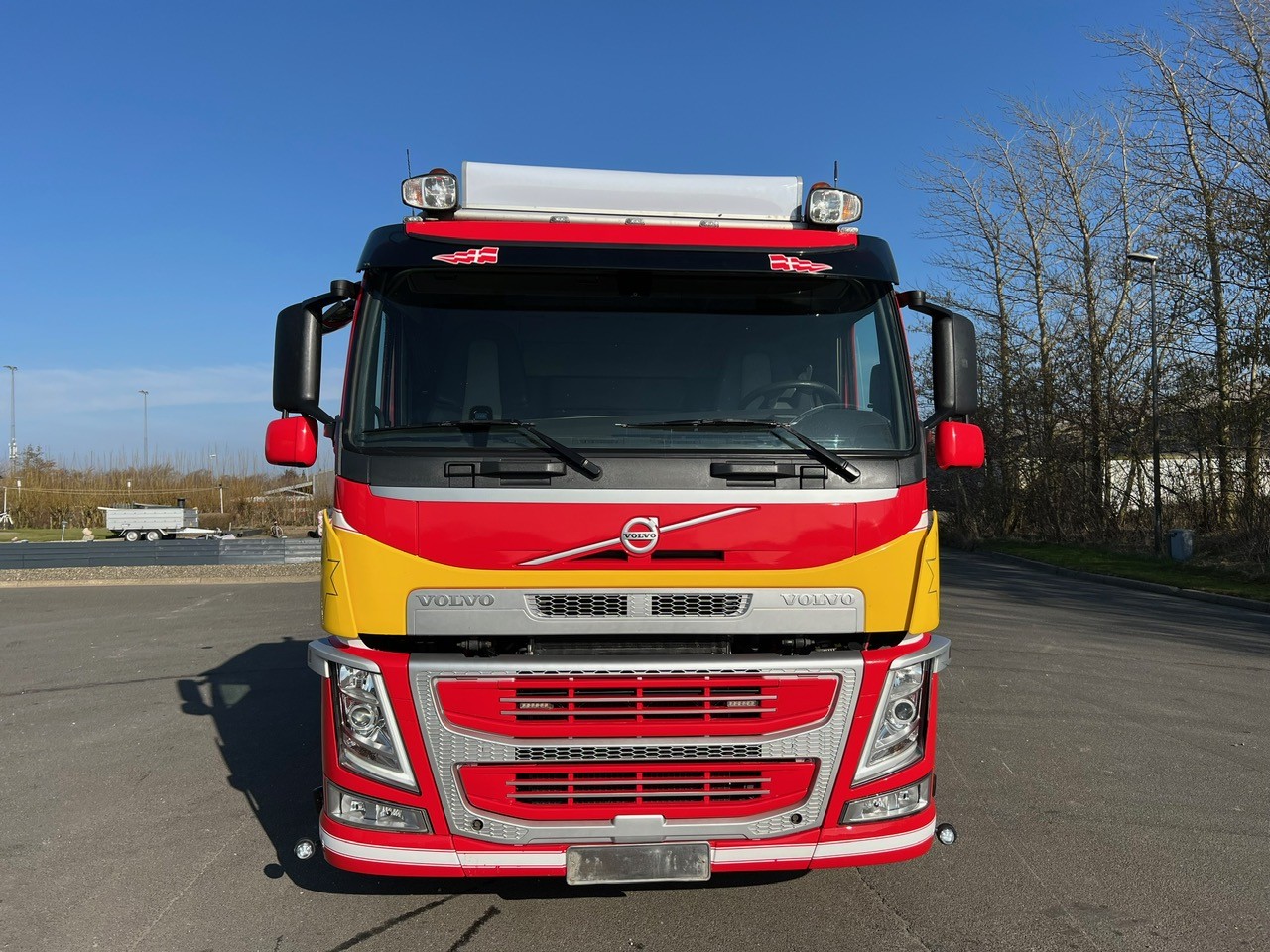 Volvo FM460 8X2*6 HMF 2120 Kran og hejs