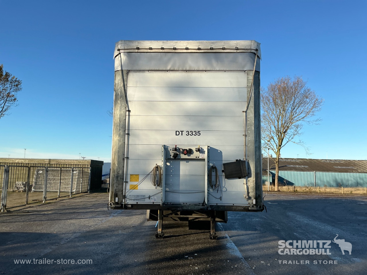 Schmitz Semi Curtainsider Standard , Foldedør højre
