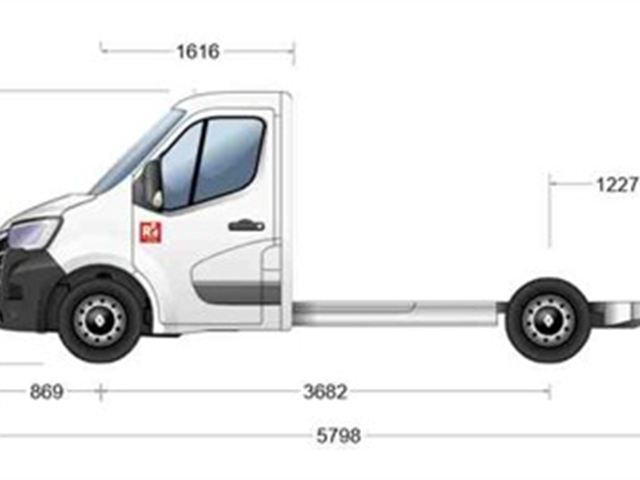 Renault Trucks Master - LH 2 - Chassis - Opbyg efter egne ønsker