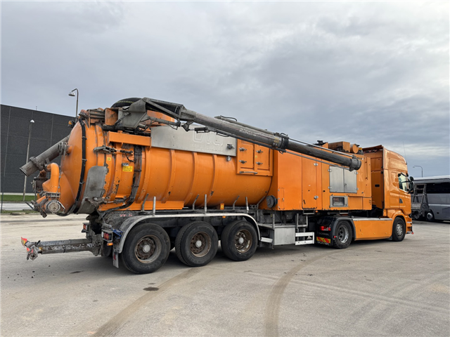 Scania R450 4x2 Euro 6 Disab Centurion LN20 Tørsuger 12000 L